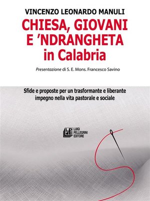 cover image of Chiesa, giovani e 'ndrangheta in Calabria
